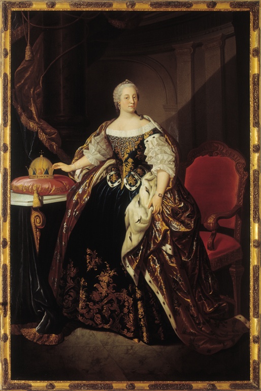 Portret van keizerin Maria Theresia