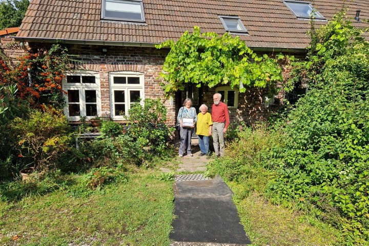 Een bijzonder bezoek, een tastbare afsluiting
