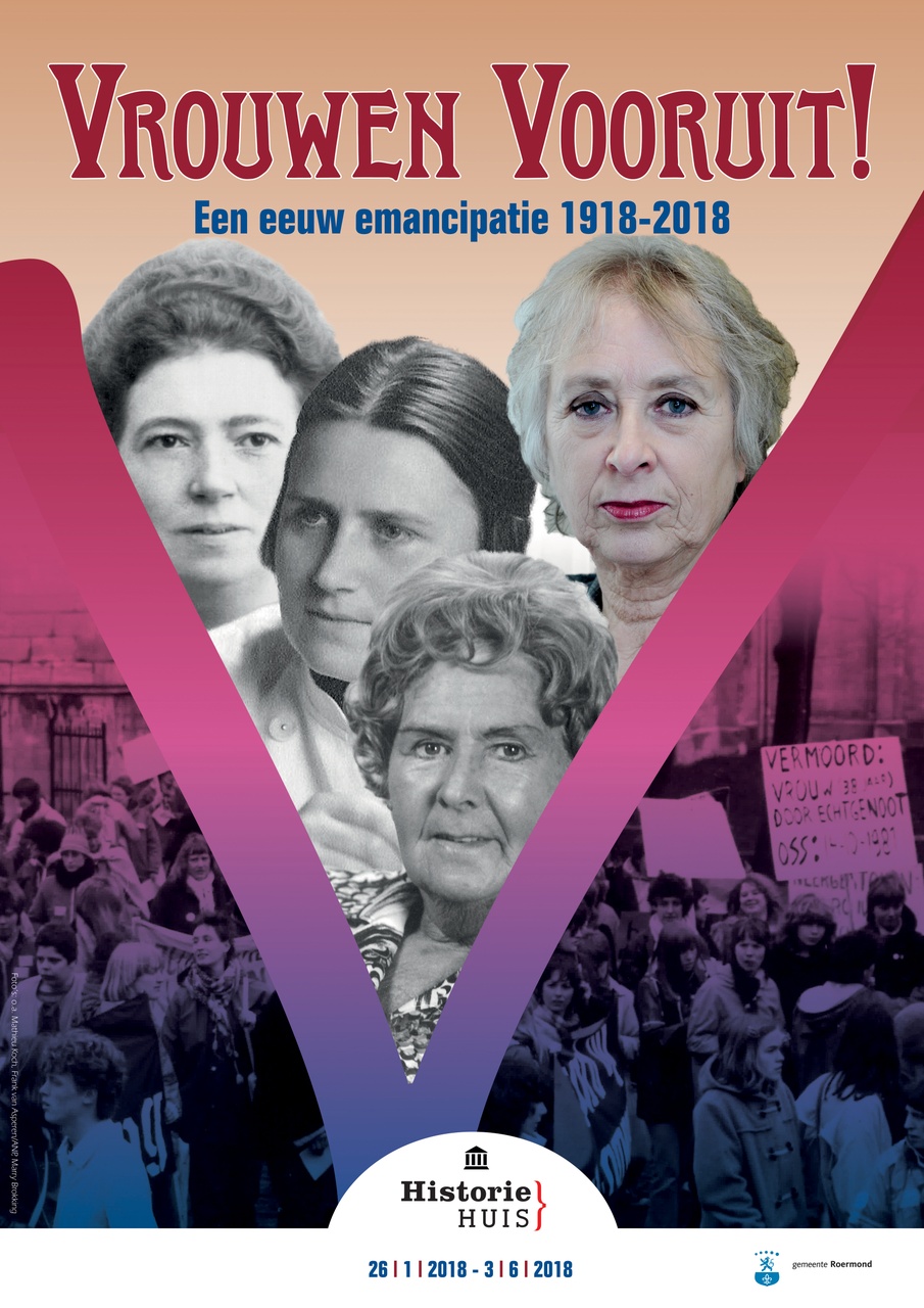 stedelijk historisch museum roermond poster emancipatie vrouwenkiesrecht feminisme vrouwenbeweging